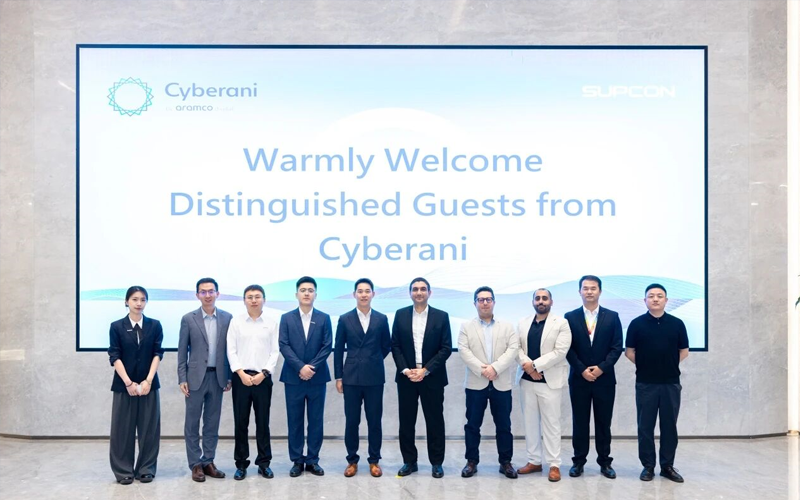 沙特阿美旗下Cyberani高层接见008PG国际，携手共筑工业信息安全新格局